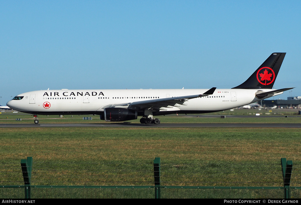 Aircraft Photo of C-GEFA | Airbus A330-343E | Air Canada | AirHistory.net #220188