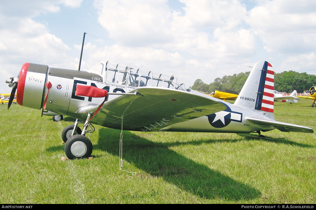 Aircraft Photo of N79VV / 42-89379 | Vultee BT-13A Valiant | USA - Air Force | AirHistory.net #220230