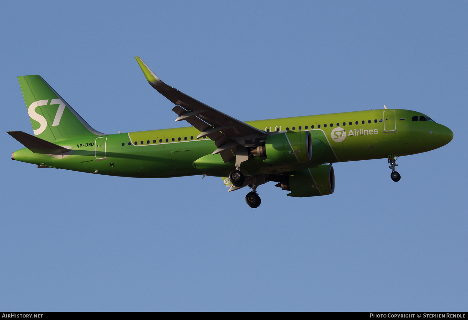 Aircraft Photo of VP-BWB | Airbus A320-271N | S7 Airlines | AirHistory.net #220267