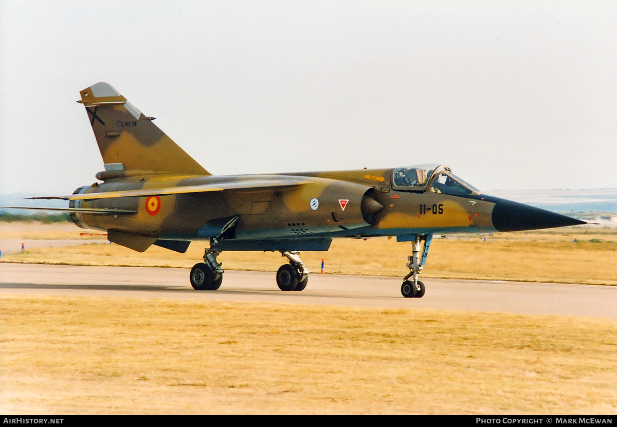Aircraft Photo of C.14C-78 | Dassault Mirage F1EDA | Spain - Air Force | AirHistory.net #220270