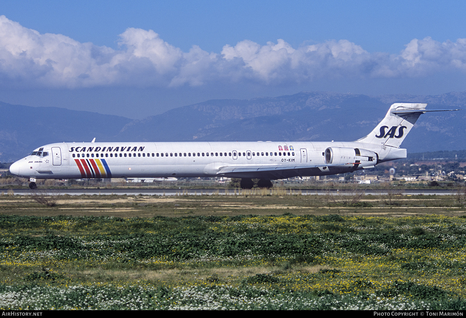 Aircraft Photo of OY-KIM | McDonnell Douglas MD-90-30 | Scandinavian Airlines - SAS | AirHistory.net #220278
