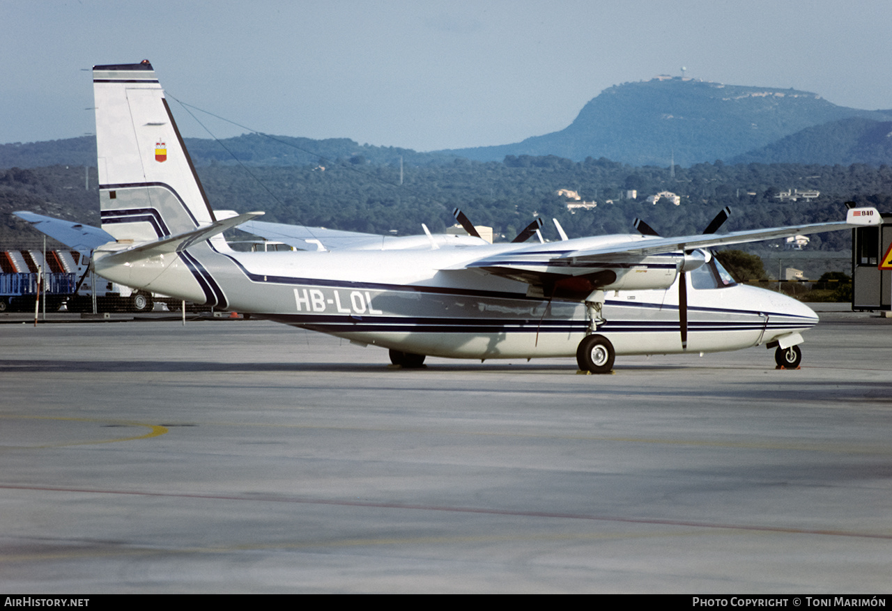 Aircraft Photo of HB-LOL | Rockwell 690C Jetprop 840 | AirHistory.net #220282