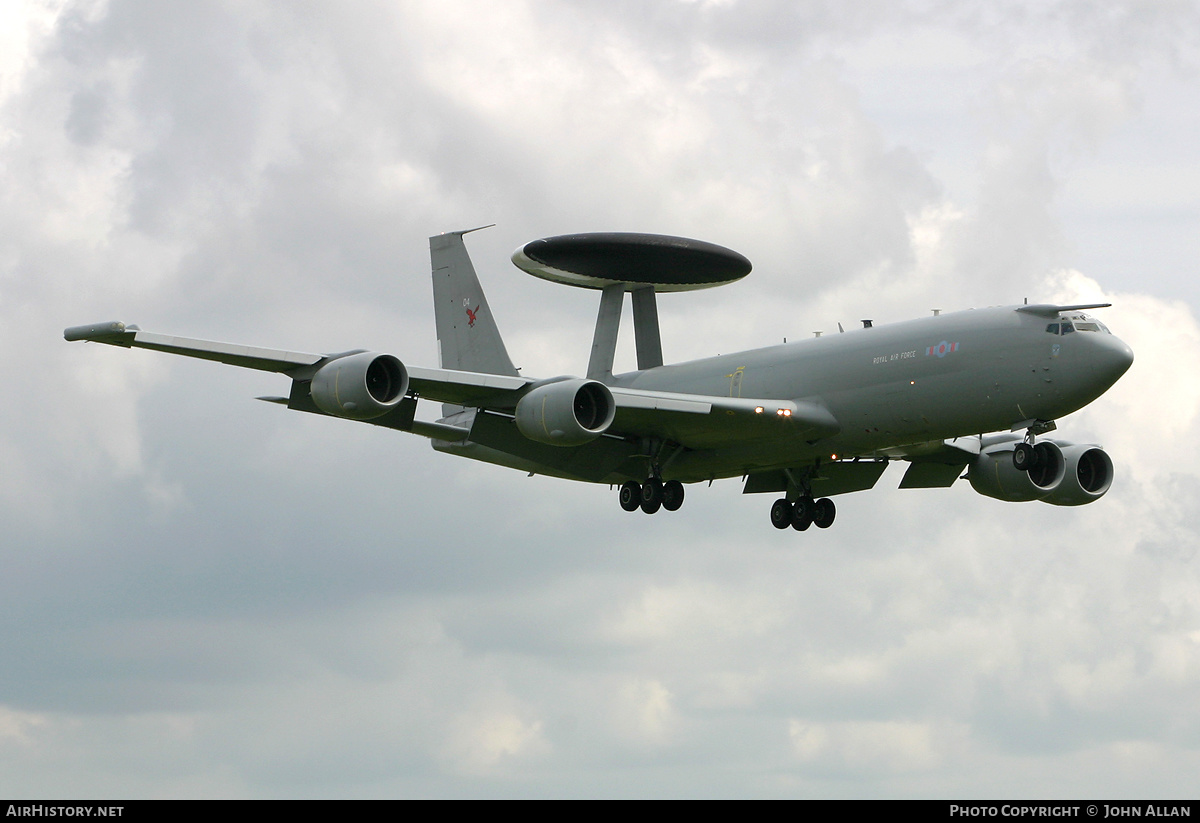 Aircraft Photo Of Zh104 Boeing E 3d Sentry Aew1 707 300 Uk Air Force Airhistory Net 22