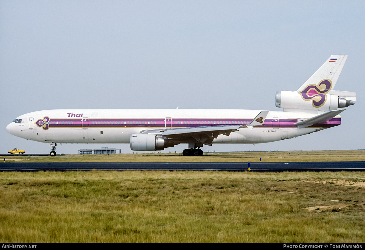 Aircraft Photo of HS-TMF | McDonnell Douglas MD-11 | Thai Airways International | AirHistory.net #220307