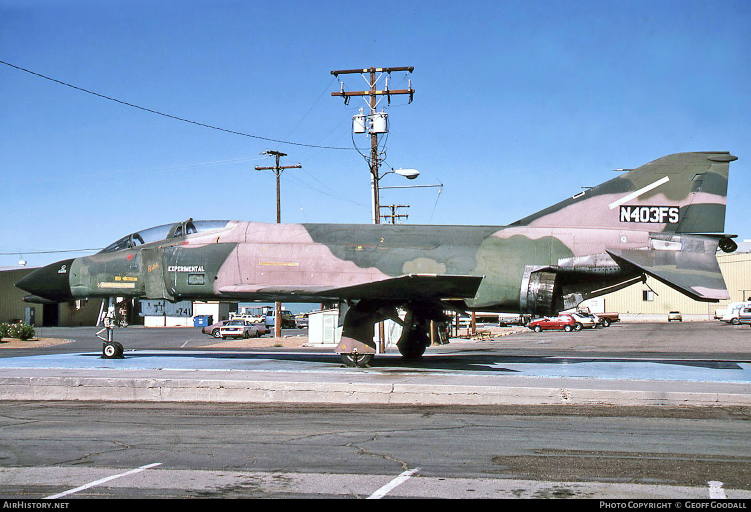 Aircraft Photo of N403FS | McDonnell F-4C Phantom II | AirHistory.net #220340