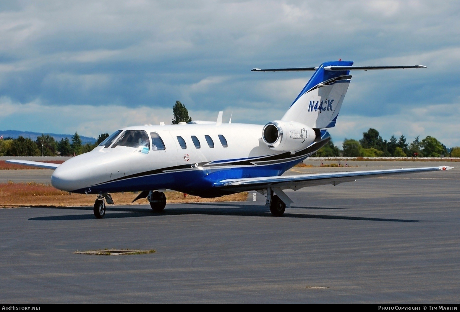 Aircraft Photo of N44CK | Cessna 525 CitationJet CJ1 | AirHistory.net #220342