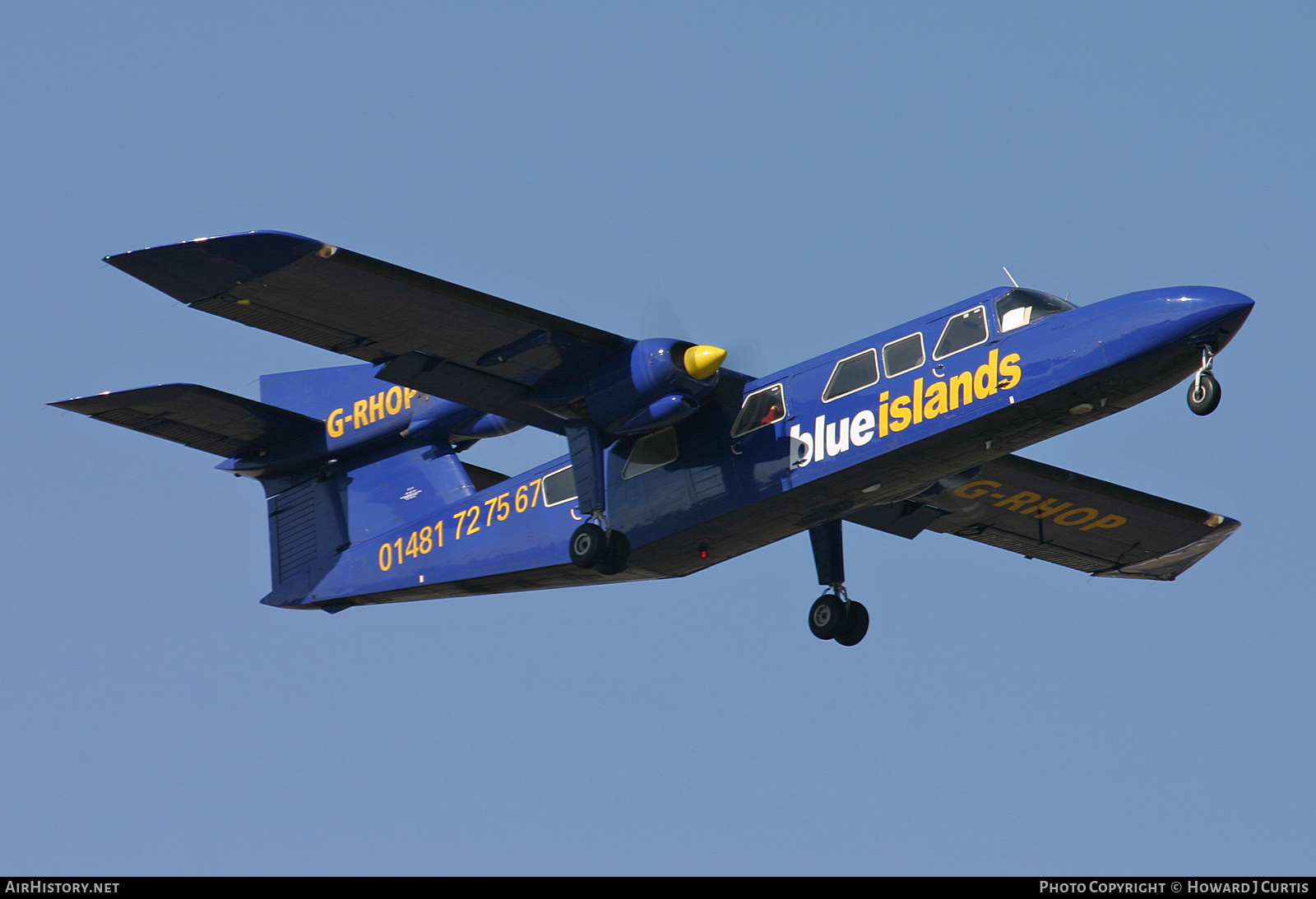 Aircraft Photo of G-RHOP | Britten-Norman BN-2A Mk.3-2 Trislander | Blue Islands | AirHistory.net #220365