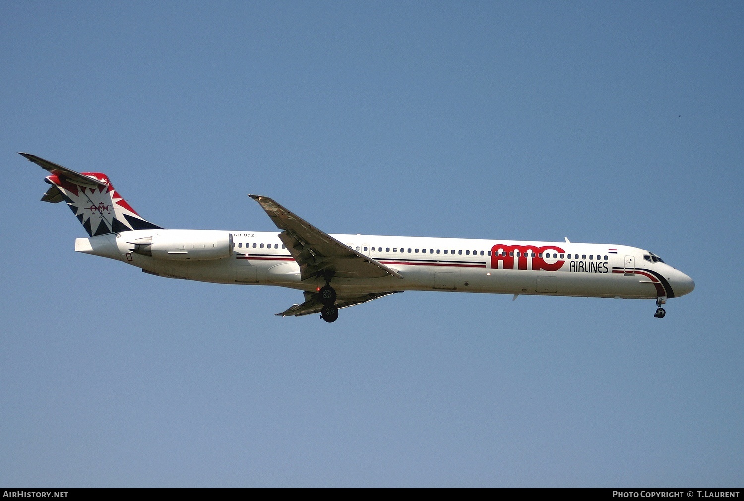 Aircraft Photo of SU-BOZ | McDonnell Douglas MD-83 (DC-9-83) | AMC Airlines | AirHistory.net #220393