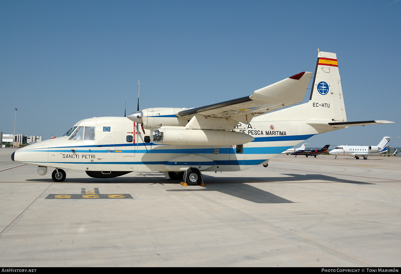 Aircraft Photo of EC-HTU | CASA C-212-400 Aviocar | MAPA - Ministerio de Agricultura, Pesca y Alimentación | AirHistory.net #220402