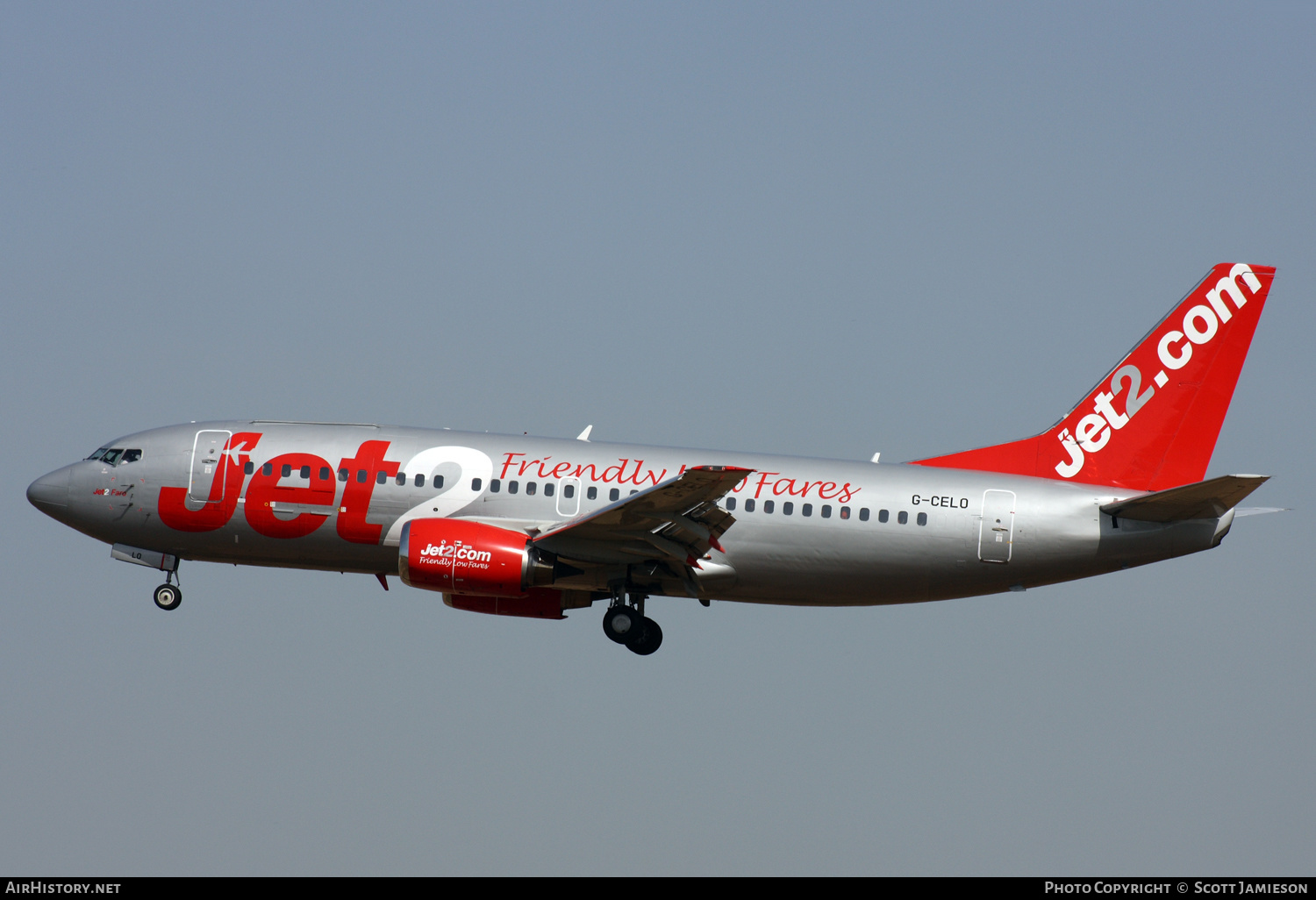 Aircraft Photo of G-CELO | Boeing 737-33A(QC) | Jet2 | AirHistory.net #220414