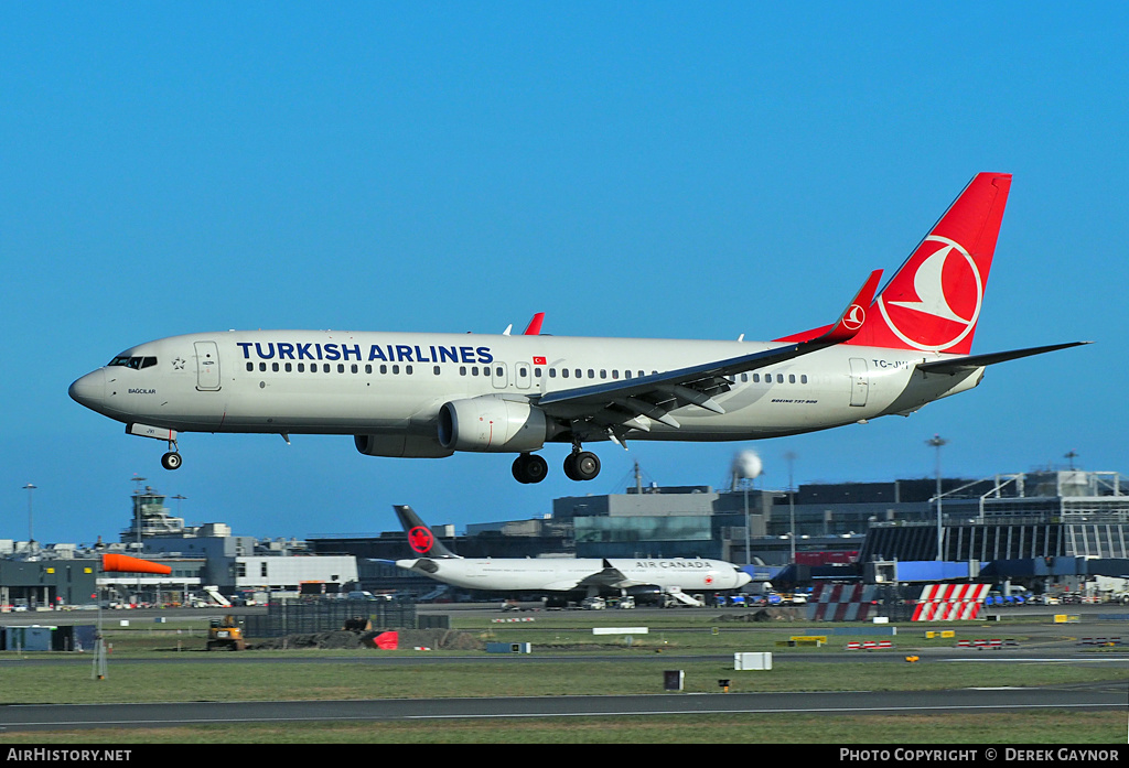 Aircraft Photo of TC-JVI | Boeing 737-8F2 | Turkish Airlines | AirHistory.net #220425