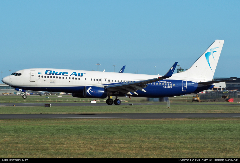 Aircraft Photo of YR-BMG | Boeing 737-86N | Blue Air | AirHistory.net #220426