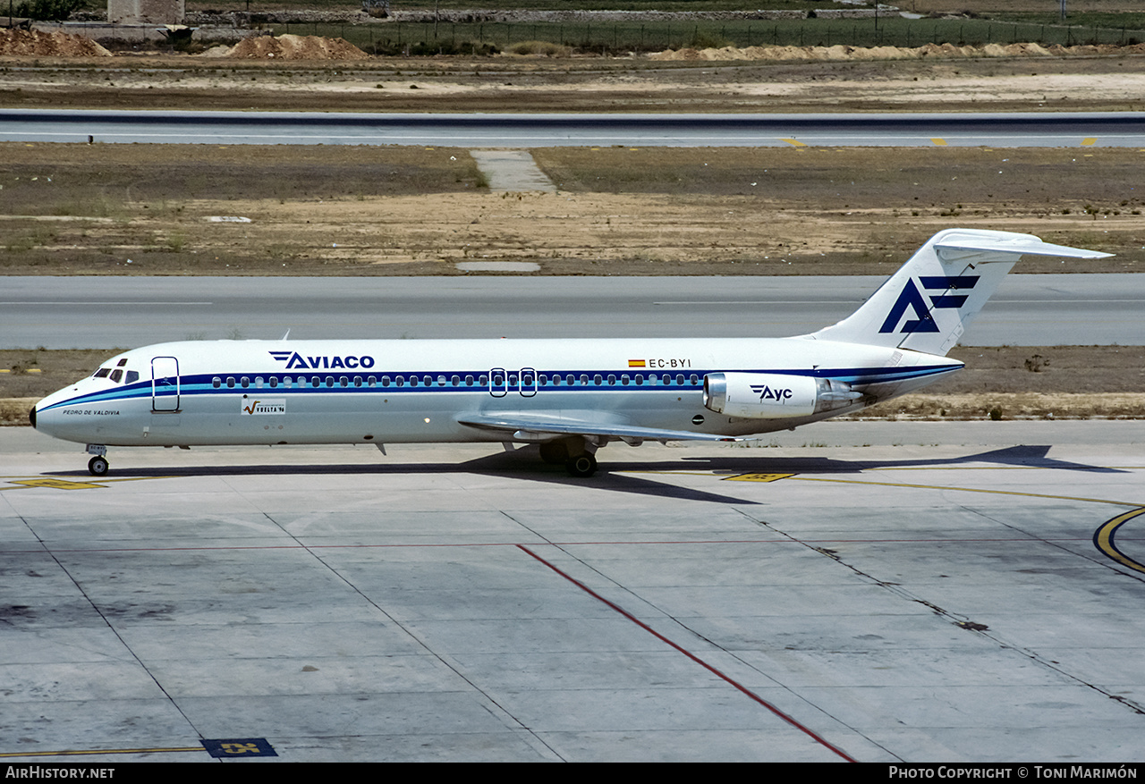 Aircraft Photo of EC-BYI | McDonnell Douglas DC-9-32 | Aviaco | AirHistory.net #220431