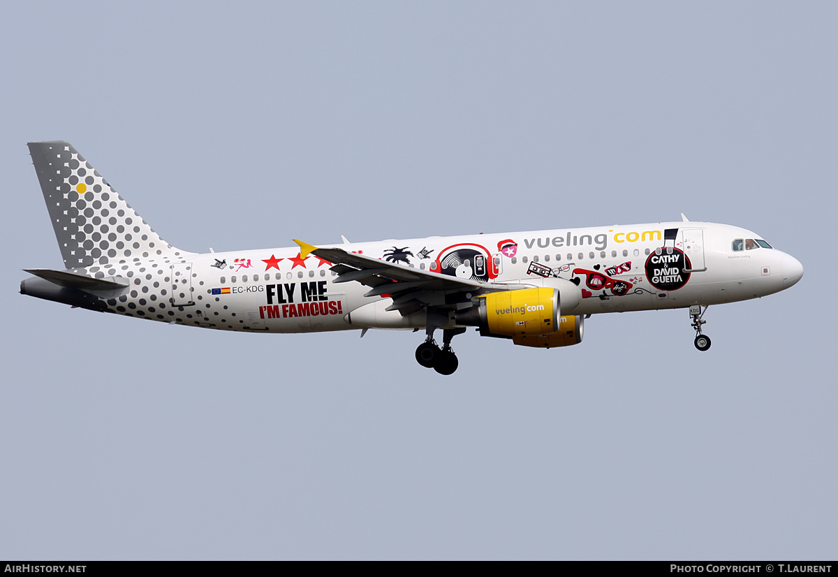 Aircraft Photo of EC-KDG | Airbus A320-214 | Vueling Airlines | AirHistory.net #220462