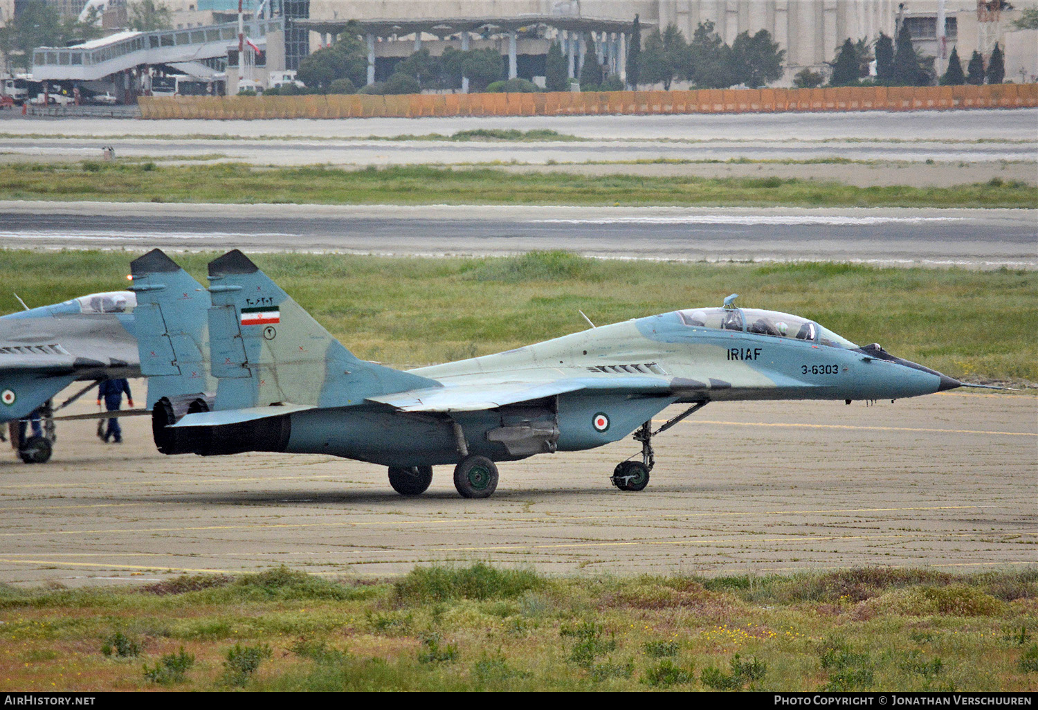 Aircraft Photo of 3-6303 | Mikoyan-Gurevich MiG-29UB (9-51) | Iran - Air Force | AirHistory.net #220470