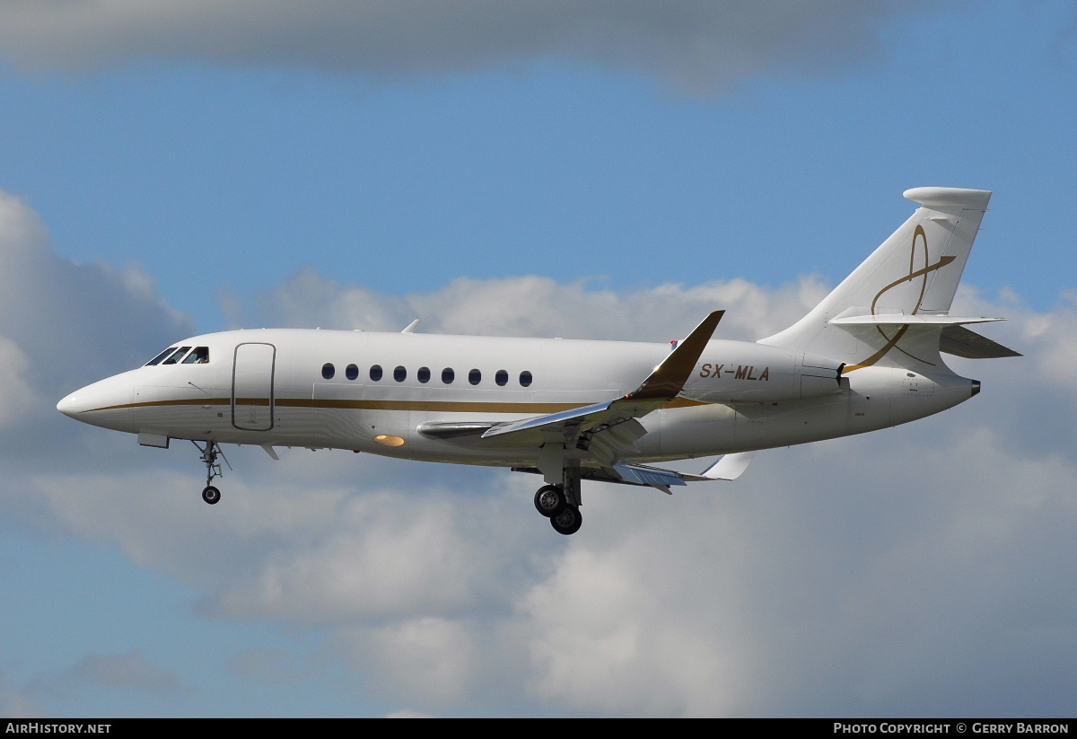 Aircraft Photo of SX-MLA | Dassault Falcon 2000LX | AirHistory.net #220478