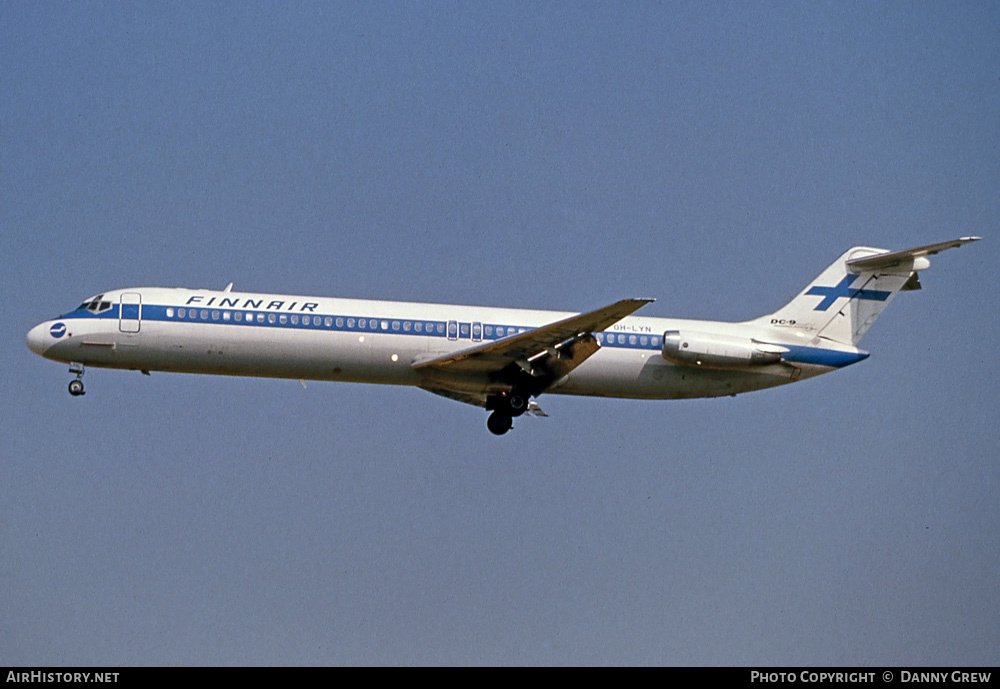 Aircraft Photo of OH-LYN | McDonnell Douglas DC-9-51 | Finnair | AirHistory.net #220496