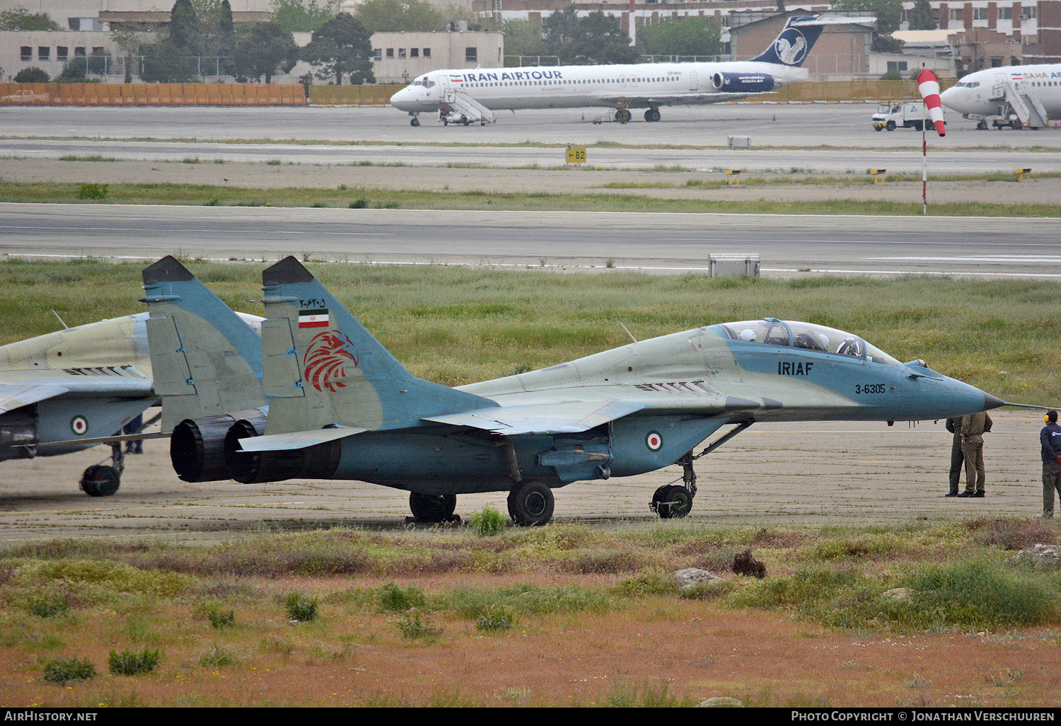 Aircraft Photo of 3-6305 | Mikoyan-Gurevich MiG-29UB (9-51) | Iran - Air Force | AirHistory.net #220515