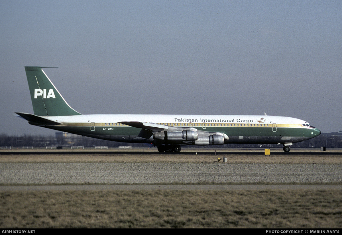 Aircraft Photo of AP-AWU | Boeing 707-373C | Pakistan International Airlines Cargo - PIA | AirHistory.net #220519