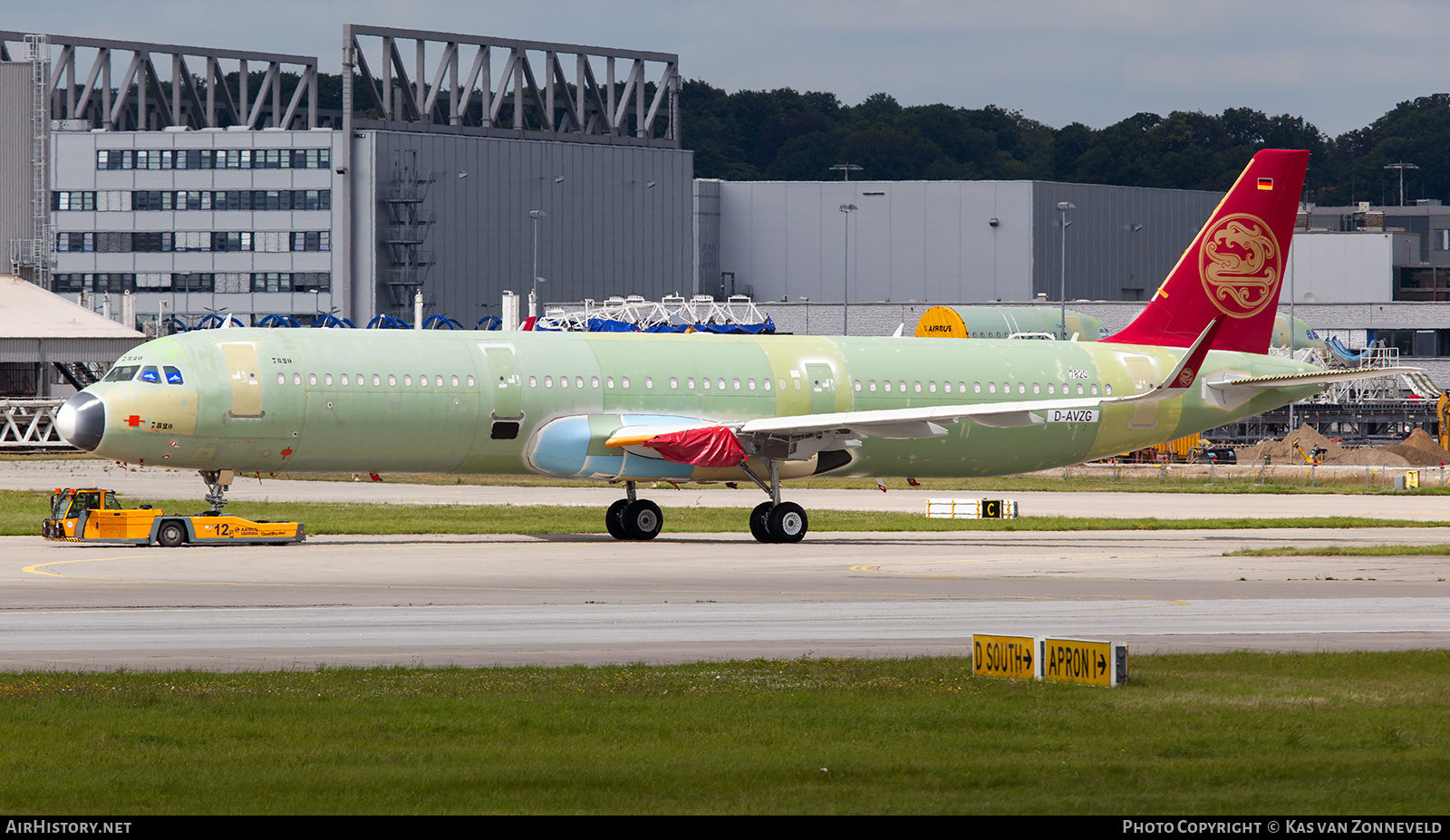 Aircraft Photo of D-AVZG | Airbus A321-231 | Juneyao Airlines | AirHistory.net #220522