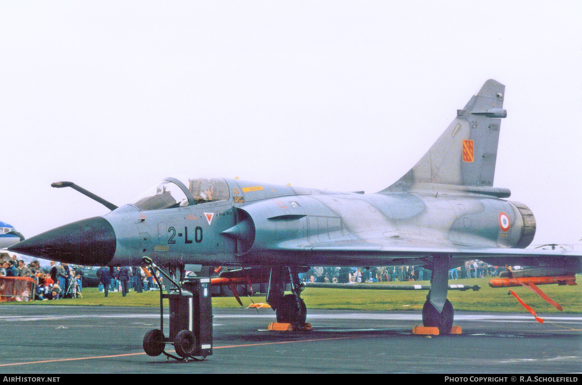 Aircraft Photo of 29 | Dassault Mirage 2000C | France - Air Force | AirHistory.net #220523
