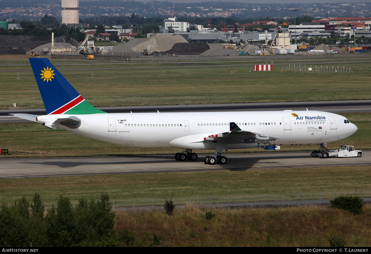 Aircraft Photo of F-WWYC | Airbus A330-243 | Air Namibia | AirHistory.net #220546