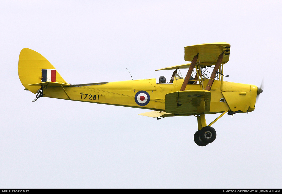 Aircraft Photo of G-ARTL / T7281 | De Havilland D.H. 82A Tiger Moth II | UK - Air Force | AirHistory.net #220553