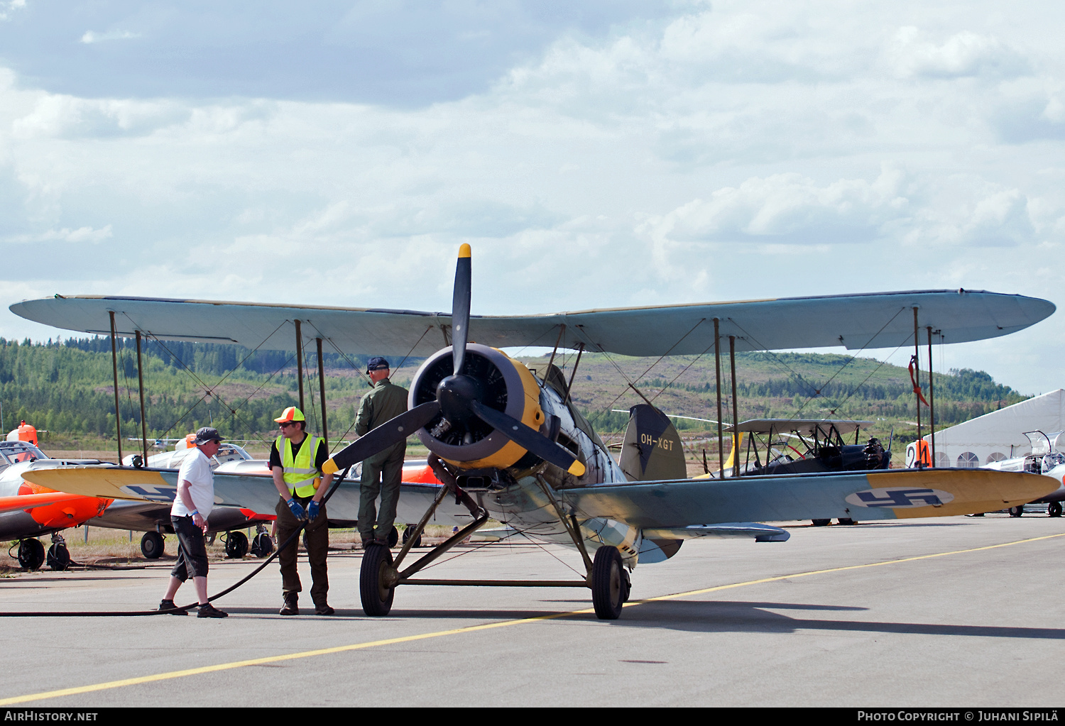 Aircraft Photo of OH-XGT / GT-400 | Gloster Gauntlet II | Finland - Air Force | AirHistory.net #220564