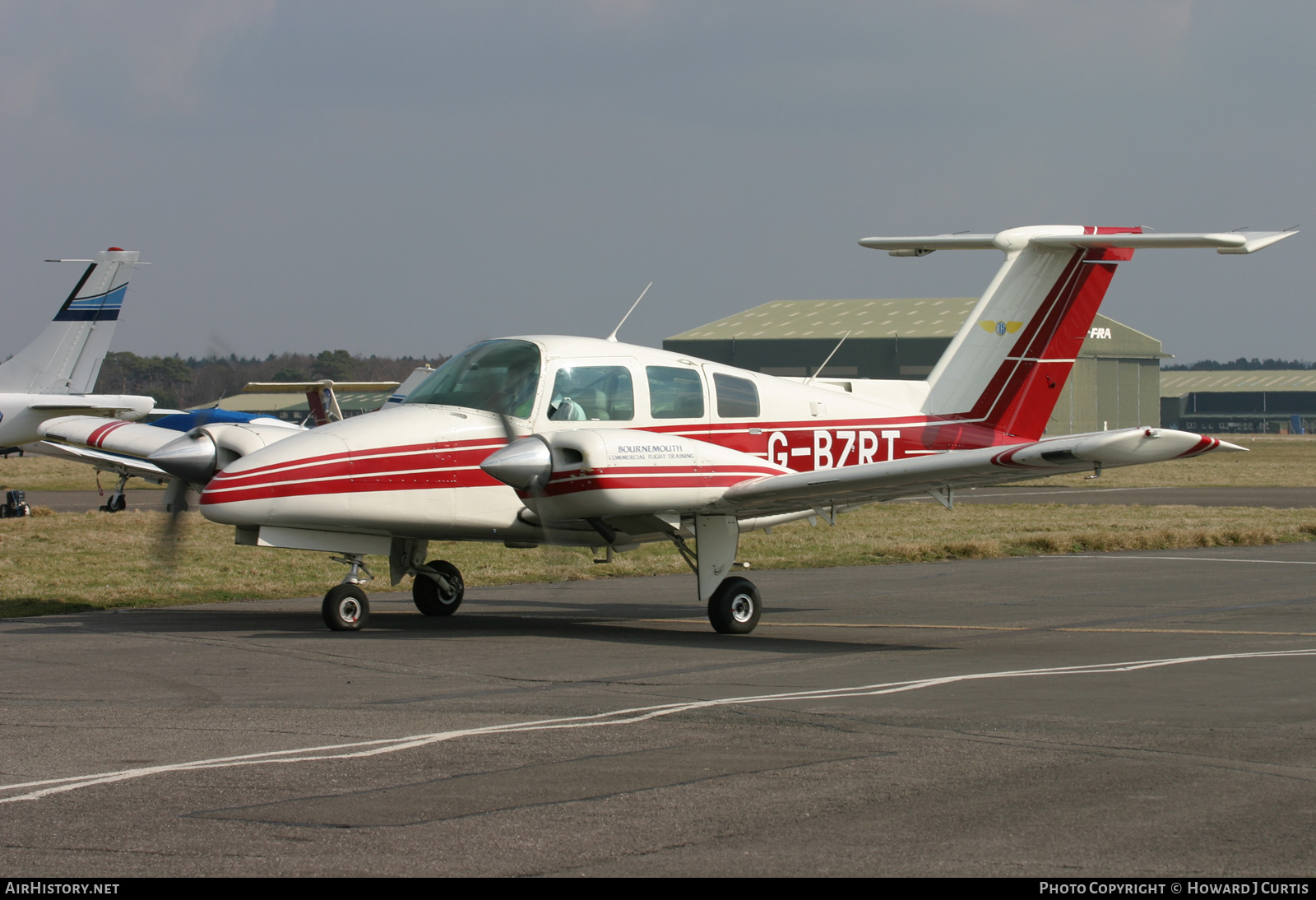 Aircraft Photo of G-BZRT | Beech 76 Duchess | Bournemouth Commercial Flight Training - BCFT | AirHistory.net #220585