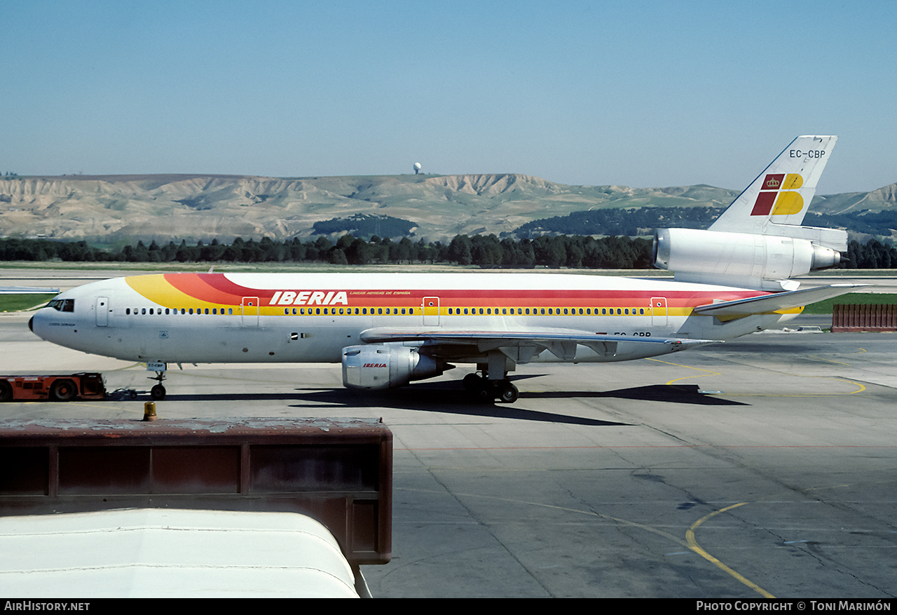 Aircraft Photo of EC-CBP | McDonnell Douglas DC-10-30 | Iberia | AirHistory.net #220592