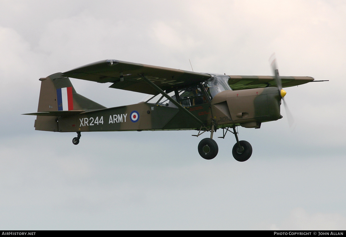 Aircraft Photo of XR244 | Auster B-5 Auster AOP9 | UK - Army | AirHistory.net #220613
