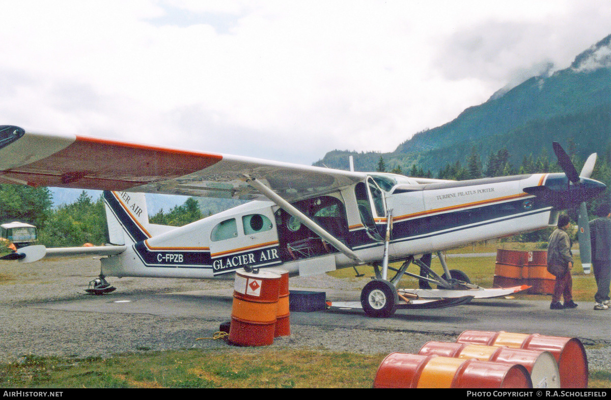 Aircraft Photo of C-FPZB | Pilatus PC-6/B-H2 Turbo Porter | Glacier Air | AirHistory.net #220635