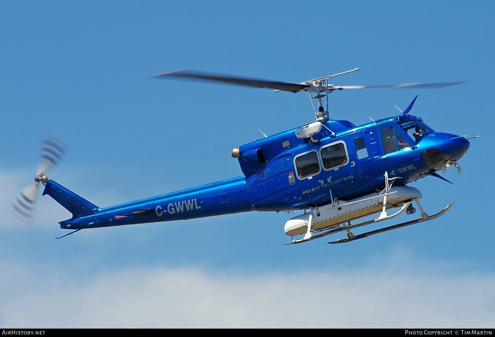 Aircraft Photo of C-GWWL | Bell 212 Twin Two-Twelve | Ascent Helicopters | AirHistory.net #220637