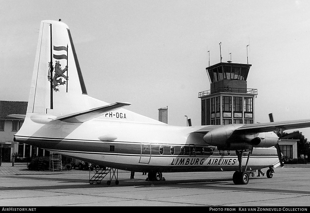 Aircraft Photo of PH-OGA | Fokker F27-200 Friendship | Limburg Airlines | AirHistory.net #220643