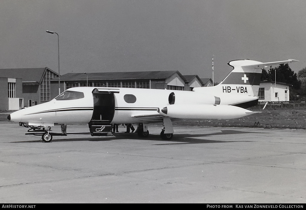 Aircraft Photo of HB-VBA | Lear Jet 23 | AirHistory.net #220660