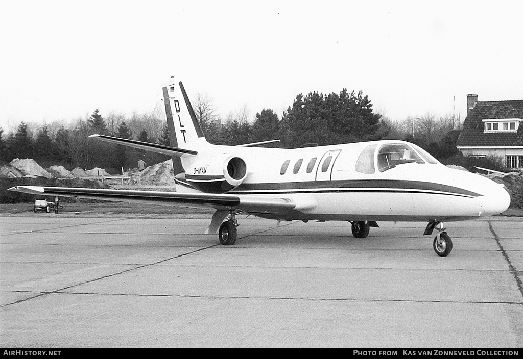 Aircraft Photo of D-IMAN | Cessna 500 Citation | DLT - Deutsche Luftverkehrsgesellschaft | AirHistory.net #220661