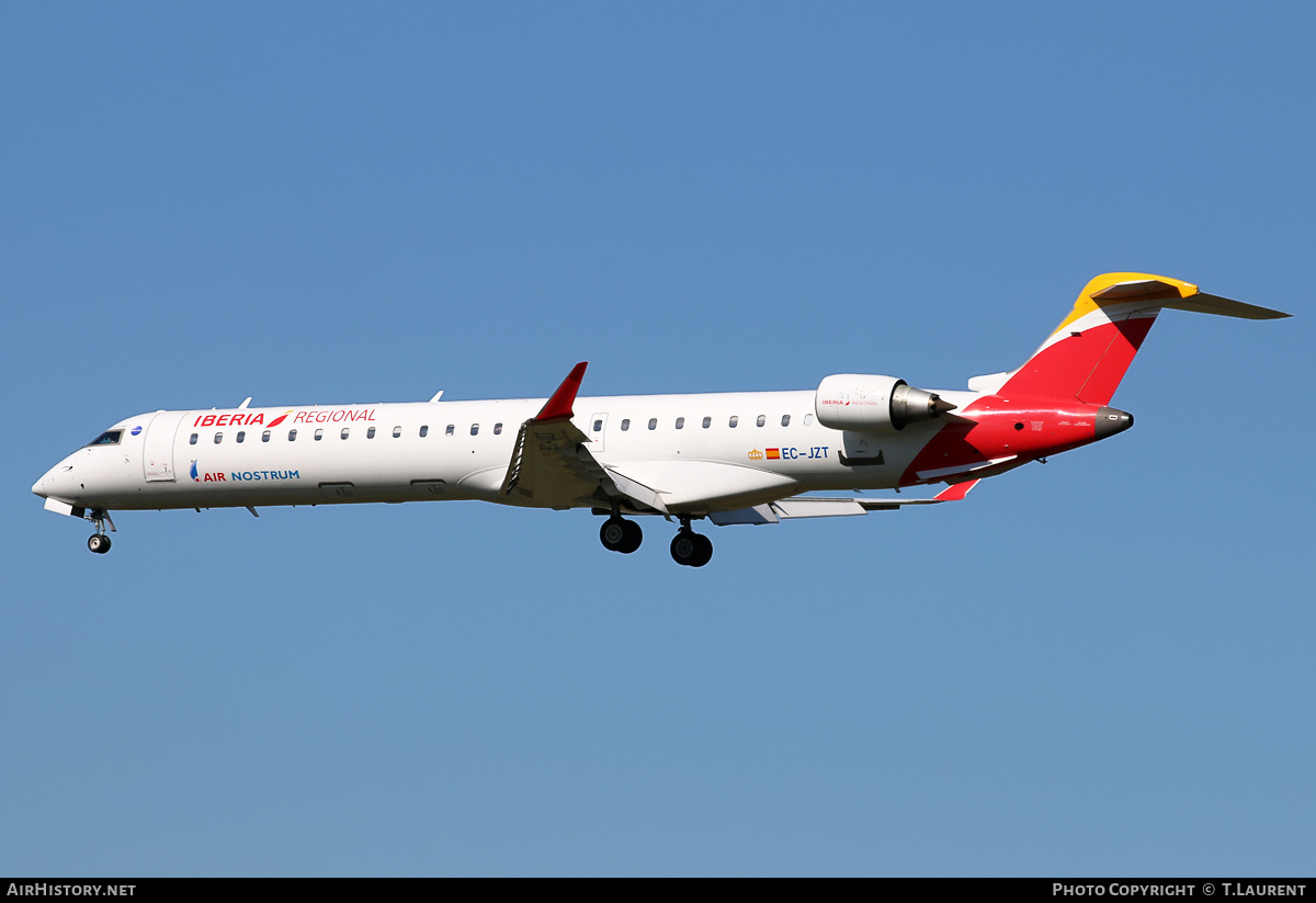 Aircraft Photo of EC-JZT | Bombardier CRJ-900ER (CL-600-2D24) | Iberia Regional | AirHistory.net #220676