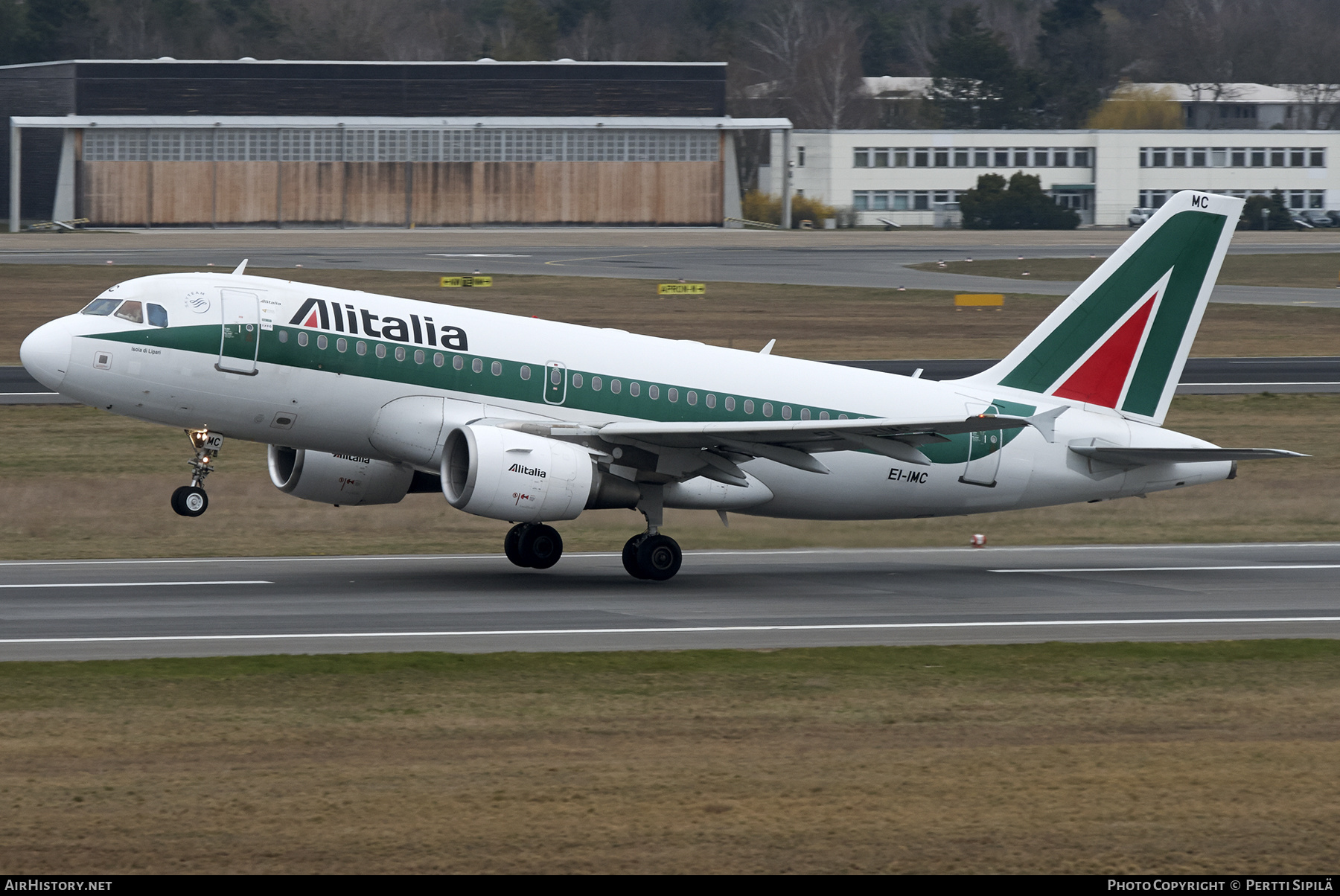 Aircraft Photo of EI-IMC | Airbus A319-112 | Alitalia | AirHistory.net #220680