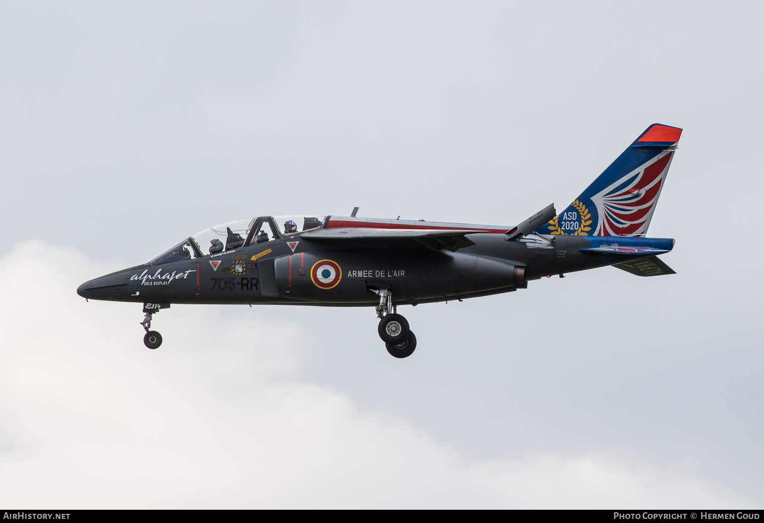 Aircraft Photo of E114 | Dassault-Dornier Alpha Jet E | France - Air Force | Alphajet Solo Display (ASD 2020) | AirHistory.net #220688