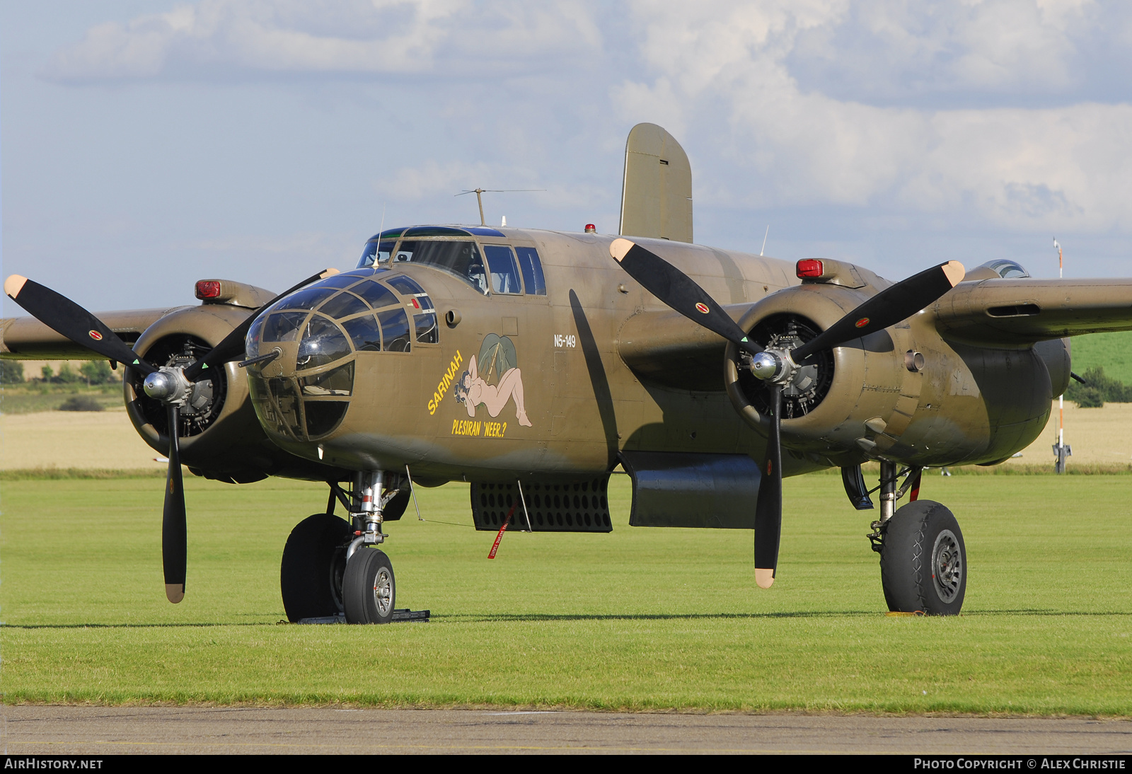 Aircraft Photo of N320SQ / N5-149 | North American B-25N Mitchell | Netherlands East Indies - Air Force | AirHistory.net #220692