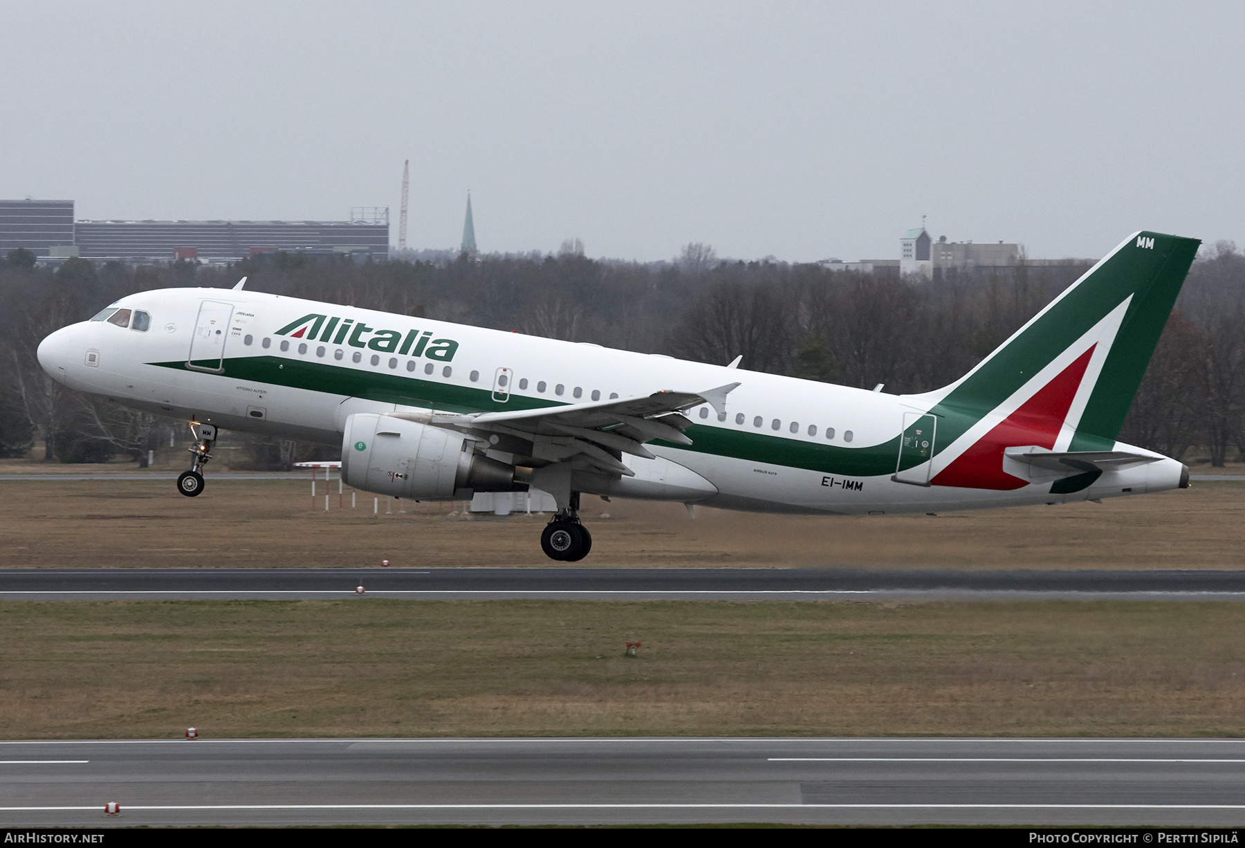 Aircraft Photo of EI-IMM | Airbus A319-111 | Alitalia | AirHistory.net #220702