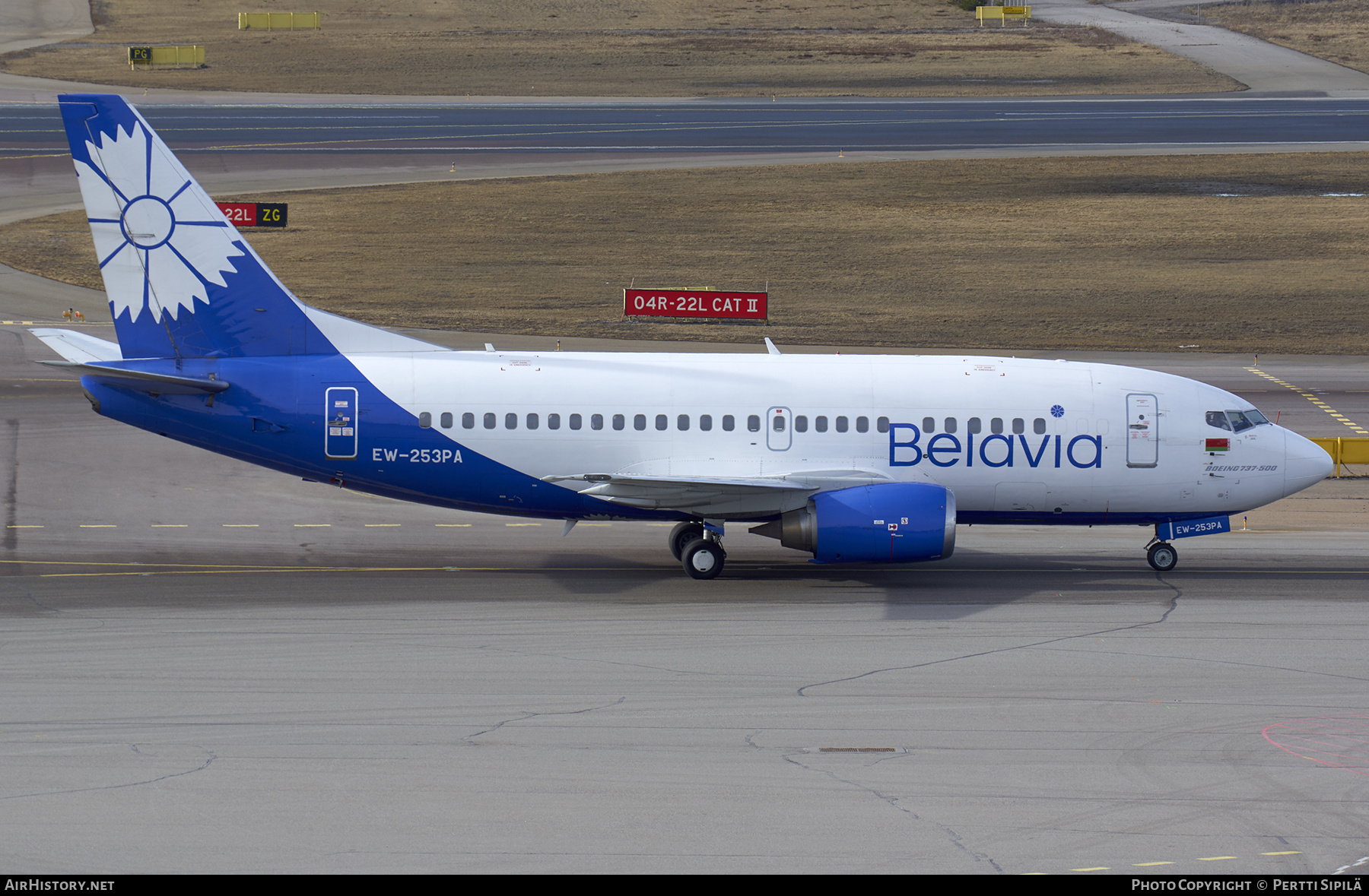 Aircraft Photo of EW-253PA | Boeing 737-524 | Belavia | AirHistory.net #220706