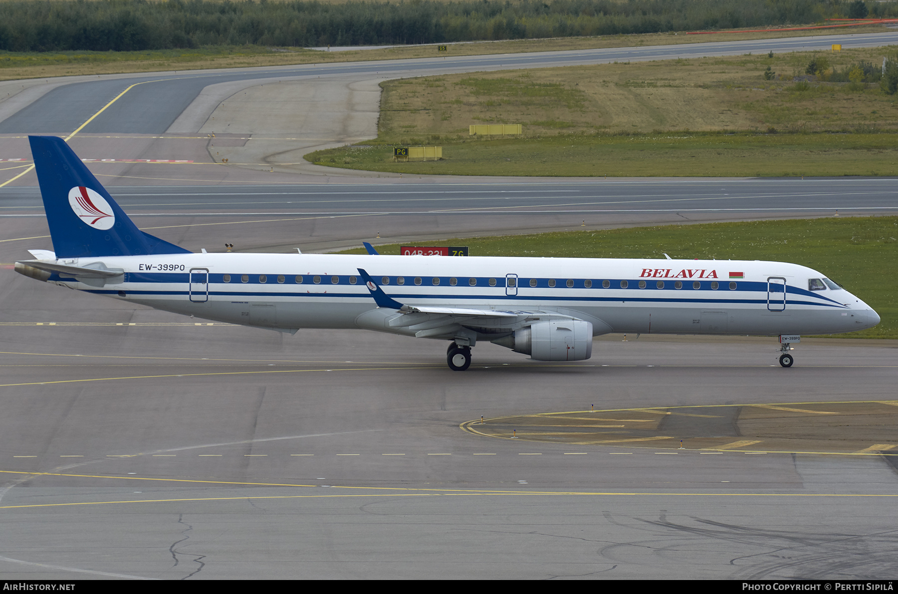 Aircraft Photo of EW-399PO | Embraer 195LR (ERJ-190-200LR) | Belavia | AirHistory.net #220707