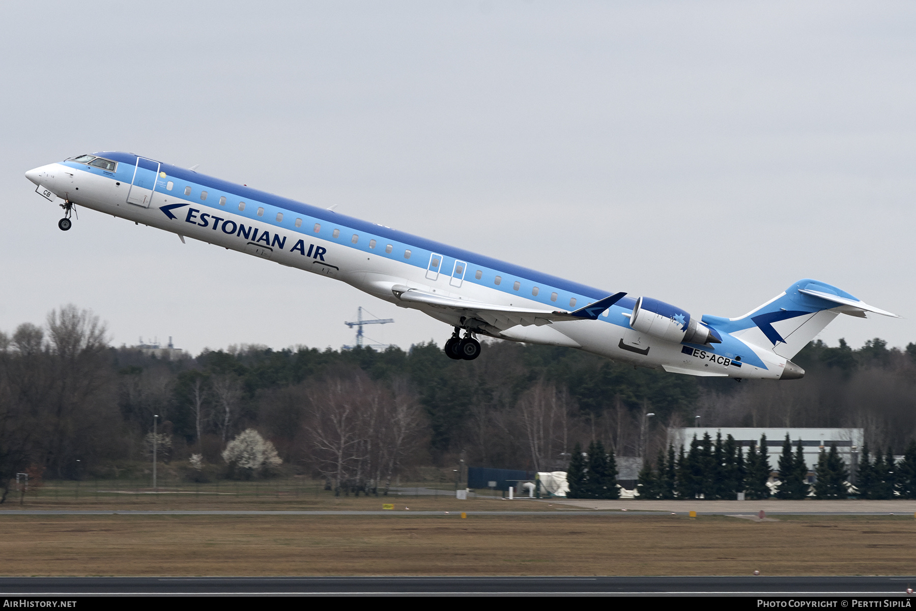 Aircraft Photo of ES-ACB | Bombardier CRJ-900ER (CL-600-2D24) | Estonian Air | AirHistory.net #220719