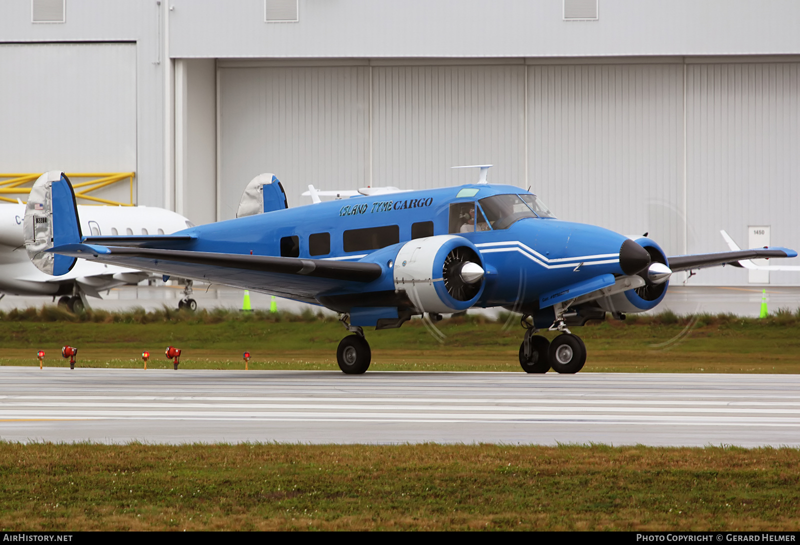 Aircraft Photo of N22BR | Beech H18 Tri-Gear | Island Tyme Cargo | AirHistory.net #220721