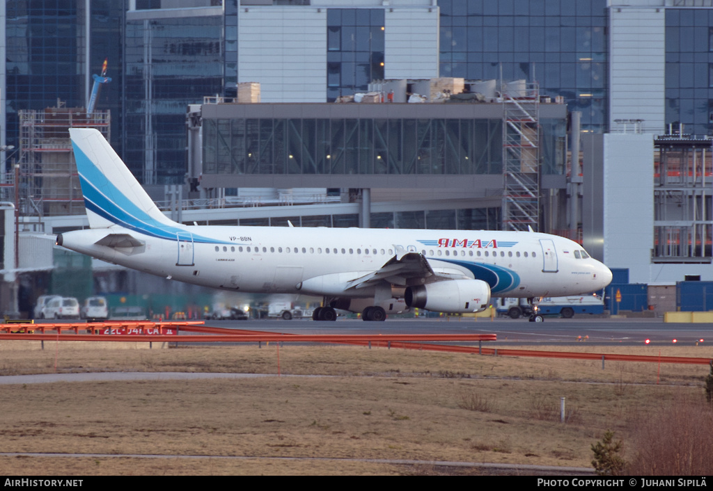 Aircraft Photo of VP-BBN | Airbus A320-232 | Yamal Airlines | AirHistory.net #220729