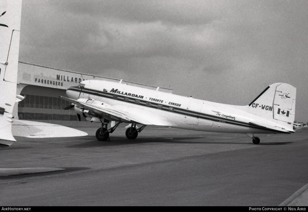 Aircraft Photo of CF-WGN | Douglas C-47B Skytrain | Millardair | AirHistory.net #220749