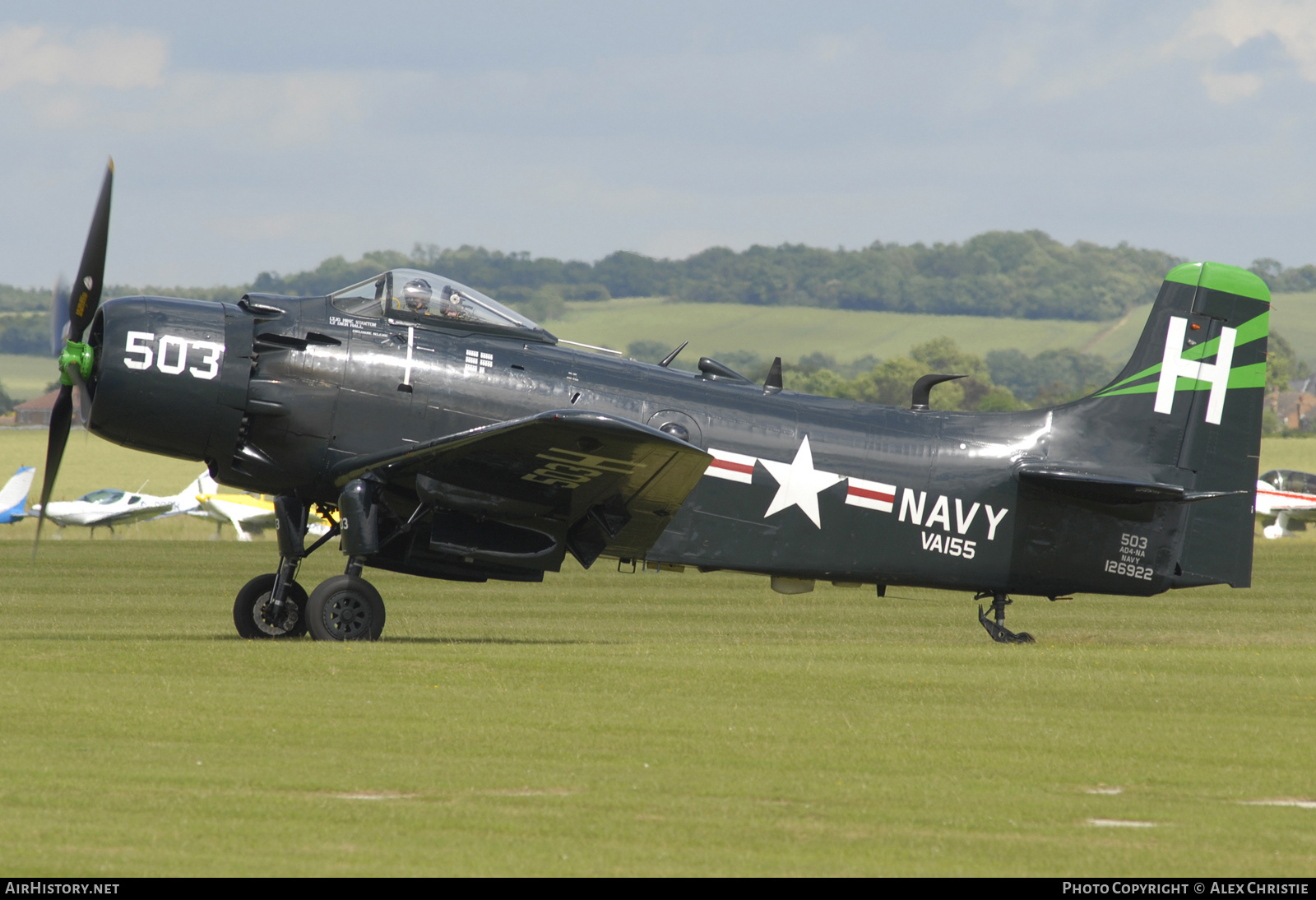 Aircraft Photo of G-RADR / 126922 | Douglas A-1D Skyraider (AD-4NA) | USA - Navy | AirHistory.net #220755