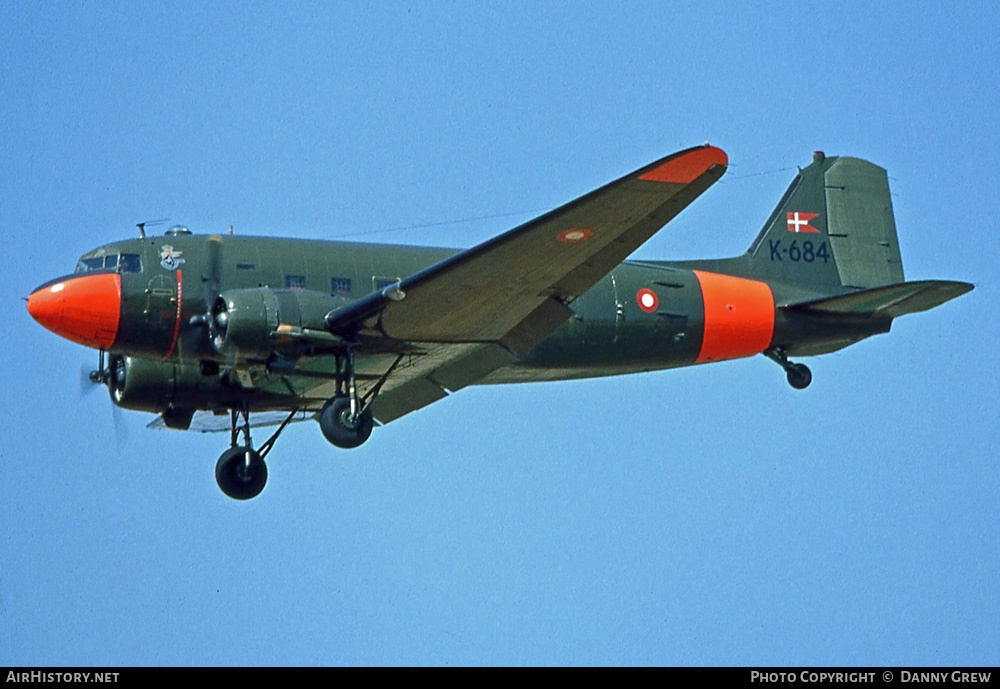 Aircraft Photo of K-684 | Douglas C-47A Skytrain | Denmark - Air Force | AirHistory.net #220769