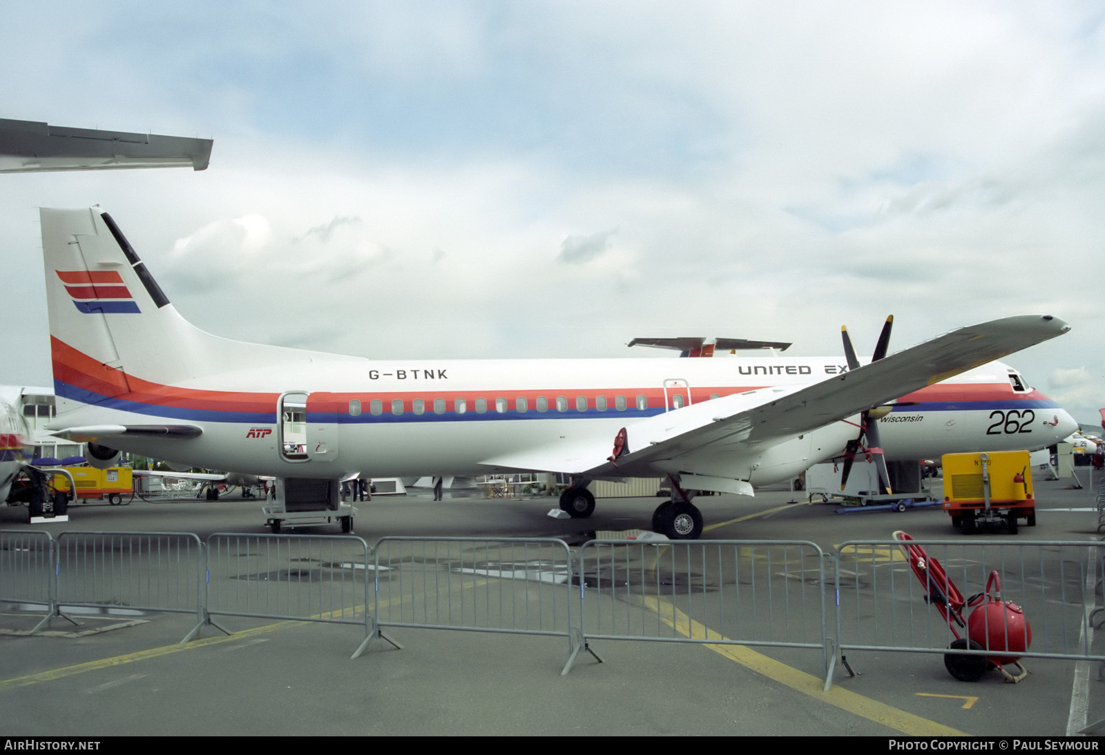 Aircraft Photo of G-BTNK | British Aerospace ATP | United Express | AirHistory.net #220774